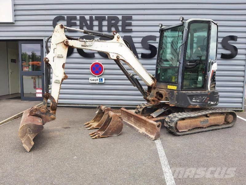 Bobcat E27Z E2 Mini ekskavatoriai < 7 t