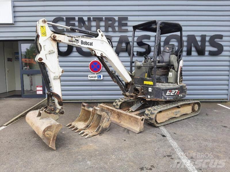 Bobcat E27Z E2 Mini ekskavatoriai < 7 t