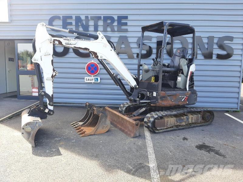 Bobcat E27Z E2 Mini ekskavatoriai < 7 t