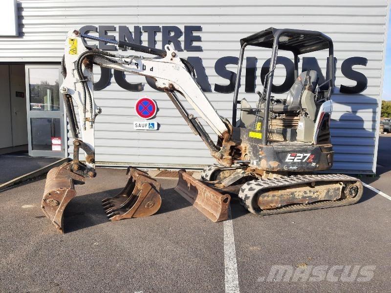 Bobcat E27Z E2 Mini ekskavatoriai < 7 t