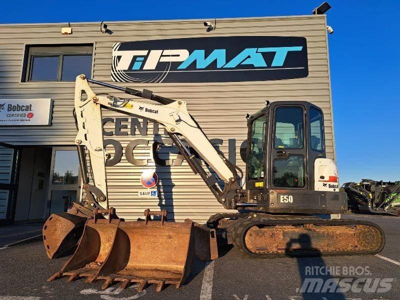 Bobcat E50 Mini ekskavatoriai < 7 t