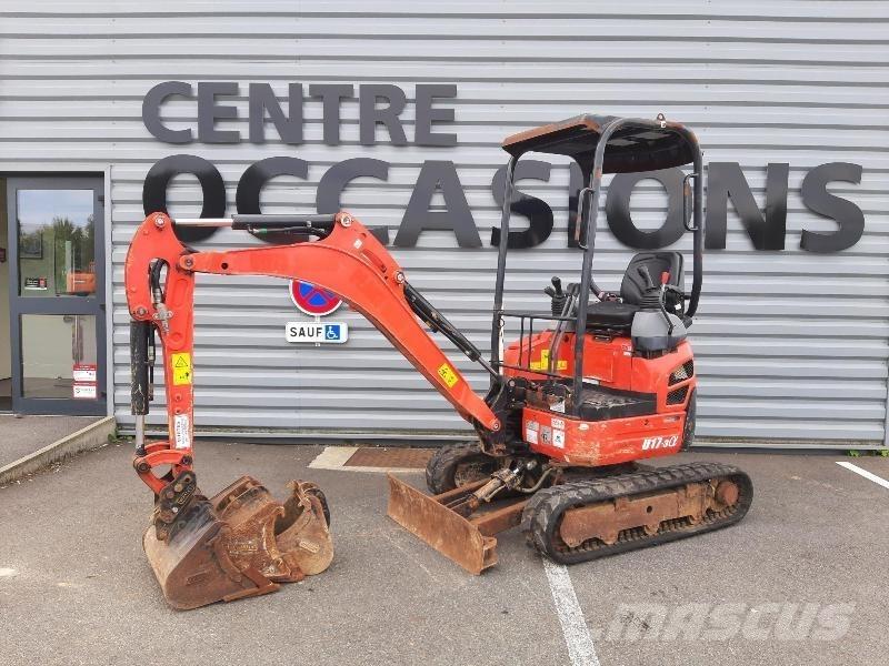 Kubota U17-3A Mini ekskavatoriai < 7 t