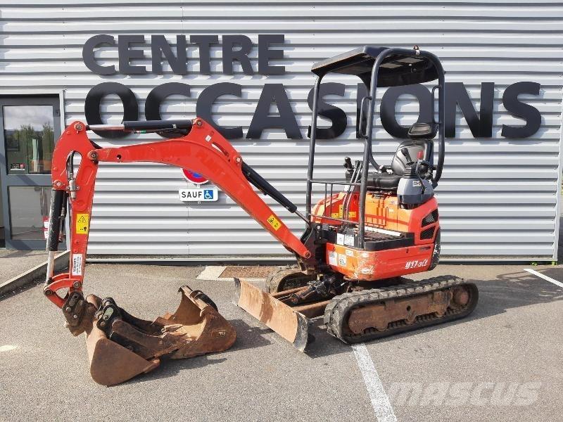 Kubota U17-3A Mini ekskavatoriai < 7 t