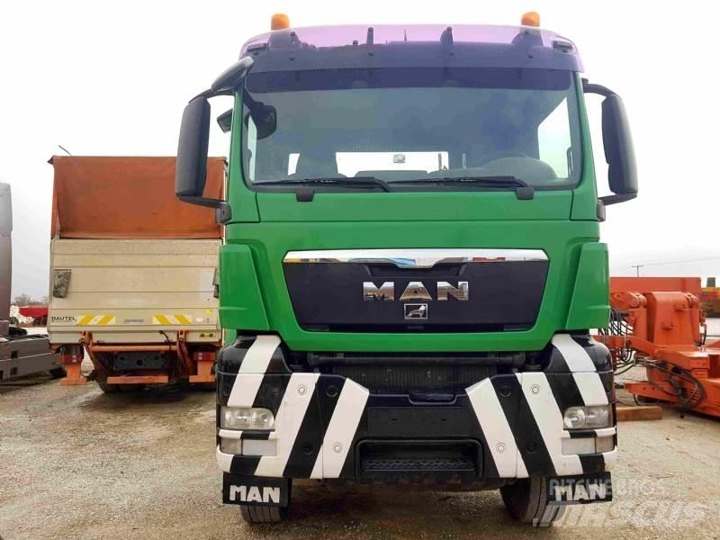 MAN 09 TGS 18.480 4X4 Naudoti vilkikai