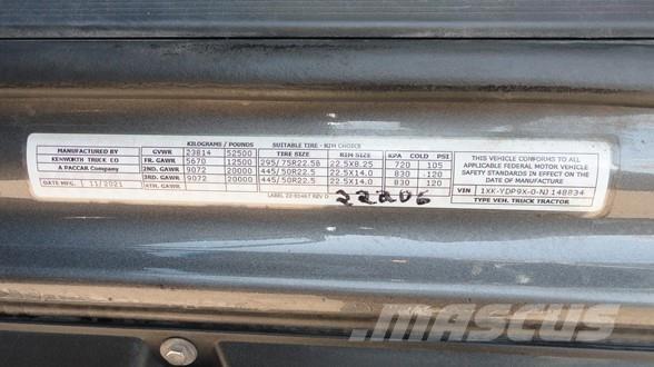 Kenworth T680 Naudoti vilkikai