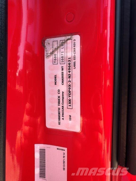 Kenworth T680 Naudoti vilkikai