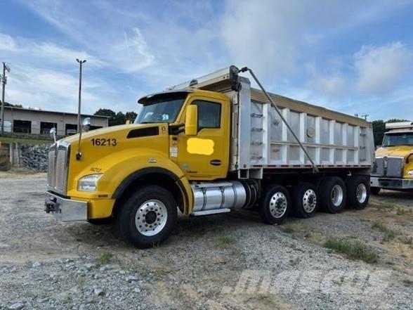 Kenworth T880 Savivarčių priekabų vilkikai