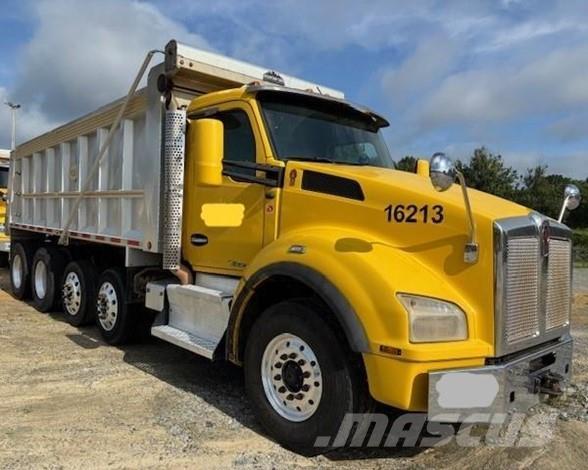 Kenworth T880 Savivarčių priekabų vilkikai