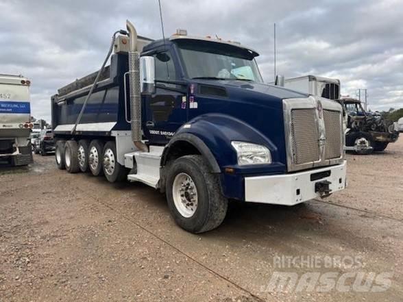 Kenworth T880 Savivarčių priekabų vilkikai