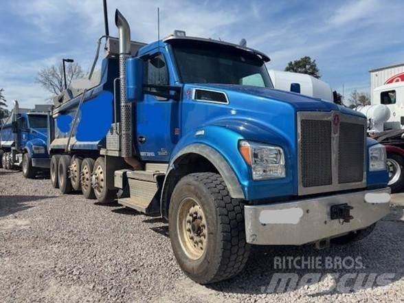 Kenworth T880 Savivarčių priekabų vilkikai