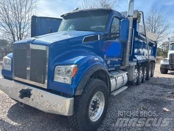 Kenworth T880 Savivarčių priekabų vilkikai