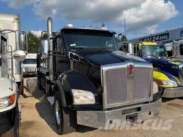 Kenworth T880 Savivarčių priekabų vilkikai