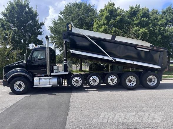 Kenworth T880 Savivarčių priekabų vilkikai
