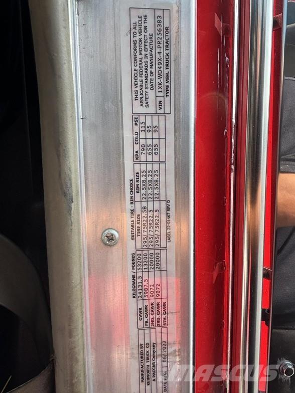 Kenworth W900 Naudoti vilkikai