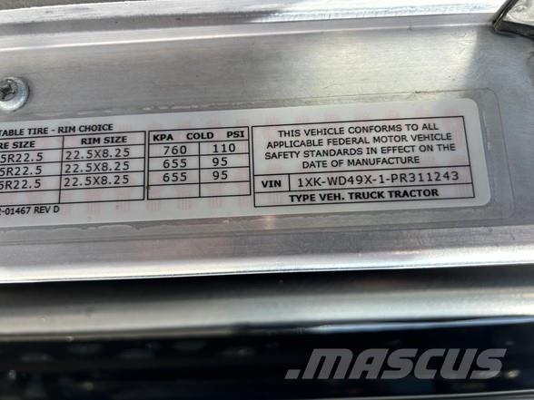 Kenworth W900 Naudoti vilkikai