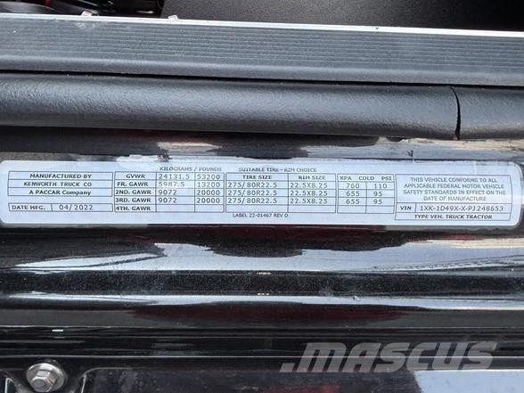 Kenworth W990 Naudoti vilkikai