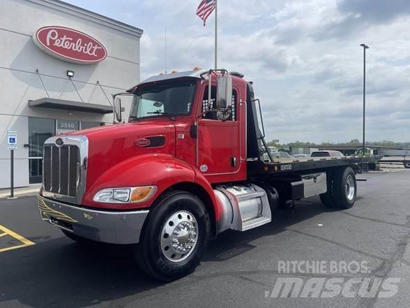 Peterbilt 337 Platformos/ Pakrovimas iš šono
