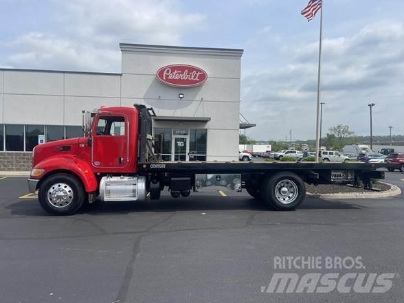 Peterbilt 337 Platformos/ Pakrovimas iš šono