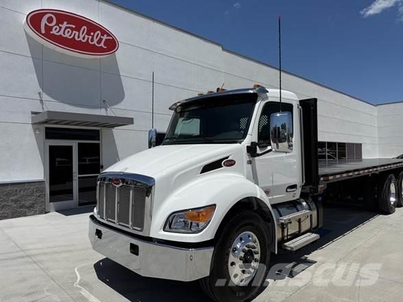 Peterbilt 548 Platformos/ Pakrovimas iš šono