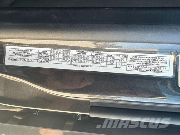 Peterbilt 567 Naudoti vilkikai