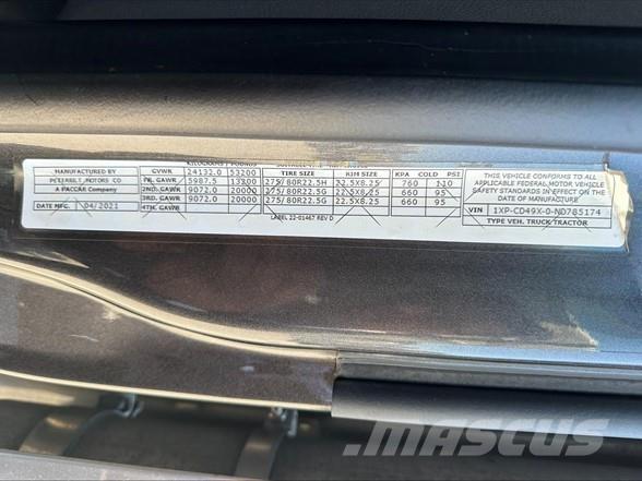 Peterbilt 567 Naudoti vilkikai