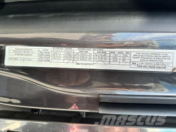 Peterbilt 567 Naudoti vilkikai
