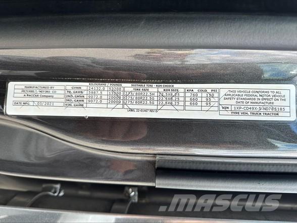 Peterbilt 567 Naudoti vilkikai