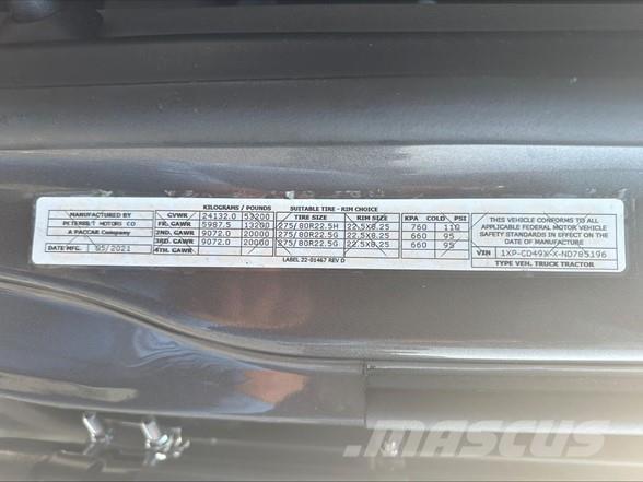 Peterbilt 567 Naudoti vilkikai