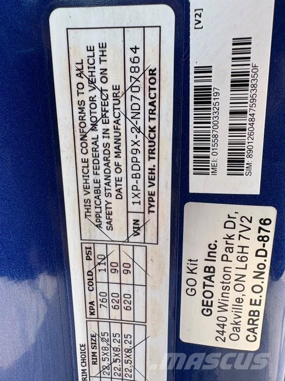 Peterbilt 579 Naudoti vilkikai