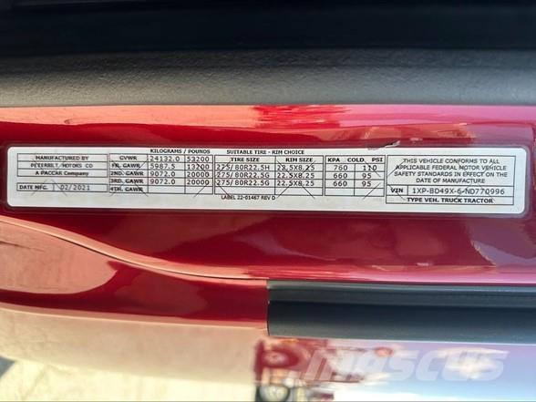 Peterbilt 579 Naudoti vilkikai