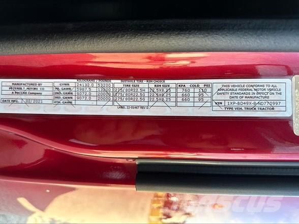 Peterbilt 579 Naudoti vilkikai