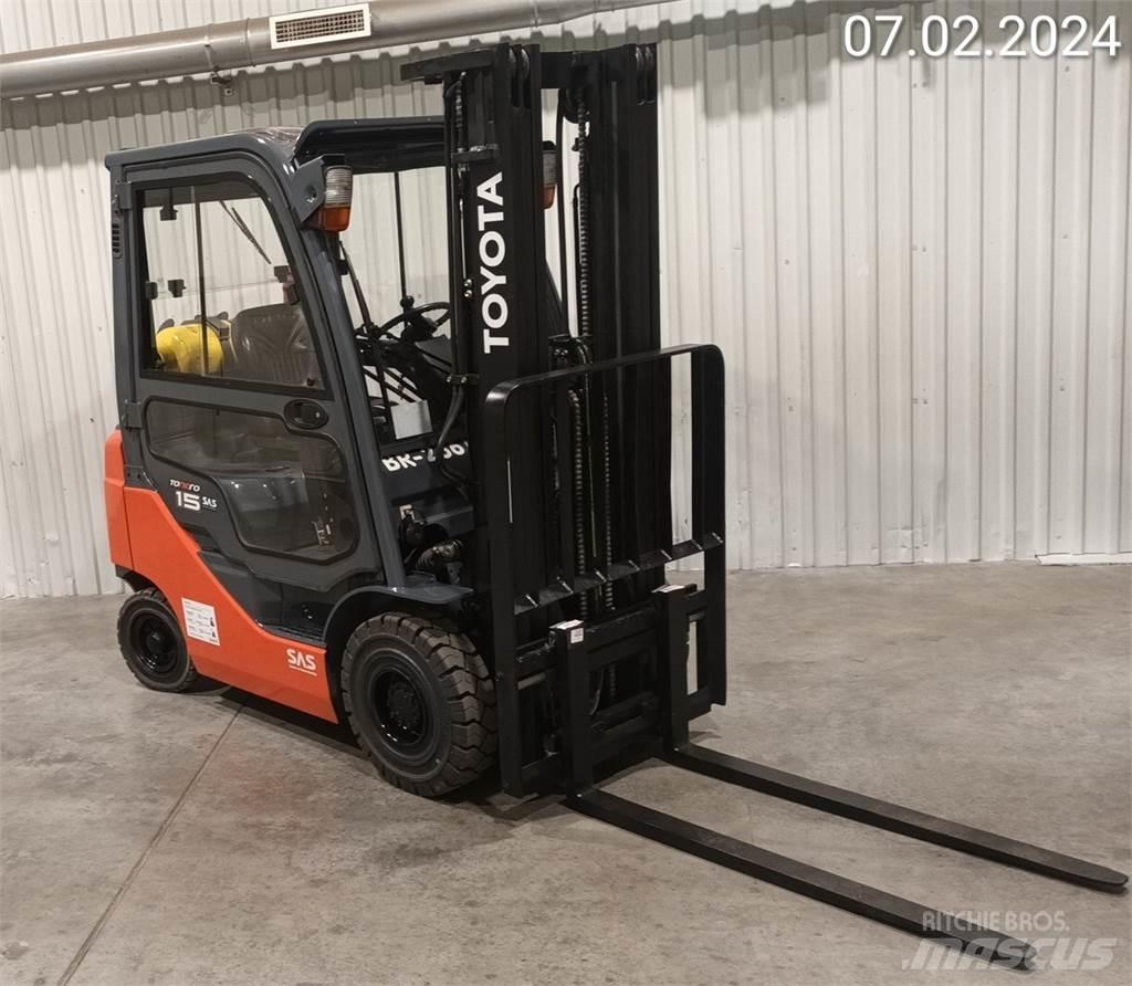 Toyota 02-8FGF15 LPG (dujiniai) krautuvai