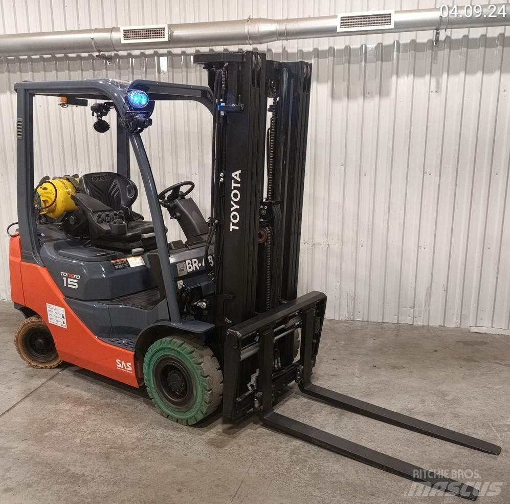 Toyota 02-8FGF15 LPG (dujiniai) krautuvai