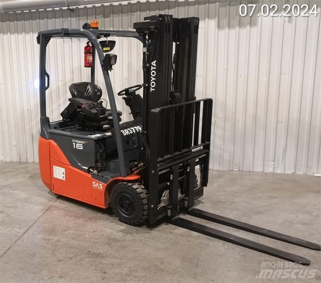 Toyota 8FBEK16T Elektriniai šakiniai krautuvai