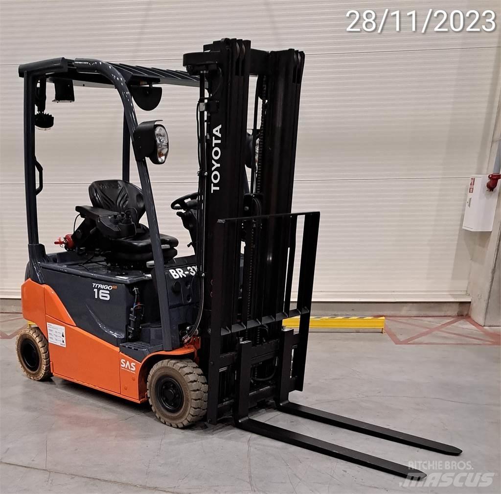 Toyota 8FBM16T Elektriniai šakiniai krautuvai
