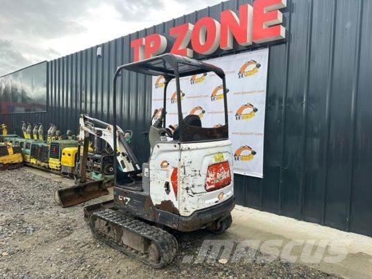 Bobcat E17 Canopy Mini ekskavatoriai < 7 t