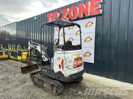 Bobcat E17 Canopy Mini ekskavatoriai < 7 t