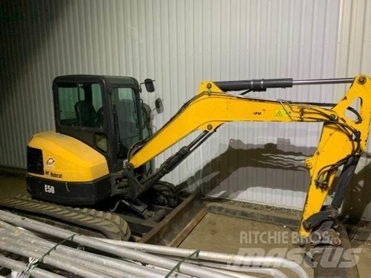 Bobcat E50 Mini ekskavatoriai < 7 t