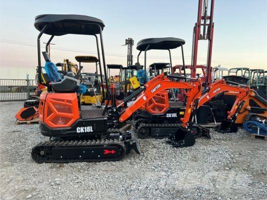 Captok CK18 Mini ekskavatoriai < 7 t