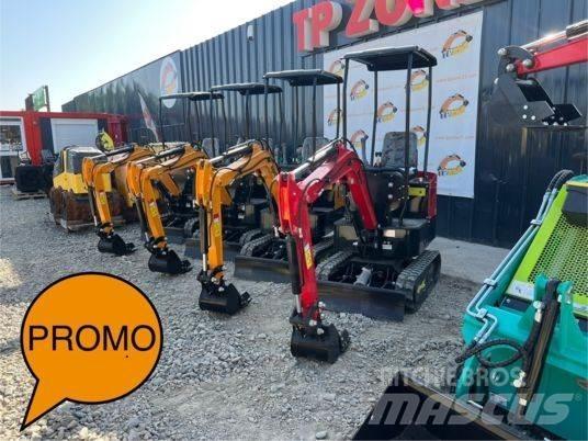 JPC KV12 minipelle Mini ekskavatoriai < 7 t