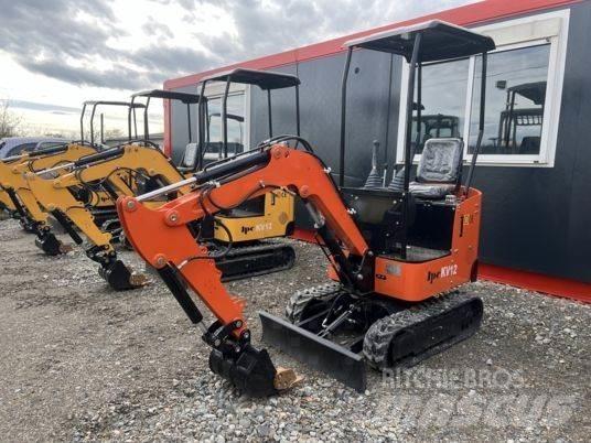 JPC Minipelle KV12 Mini ekskavatoriai < 7 t