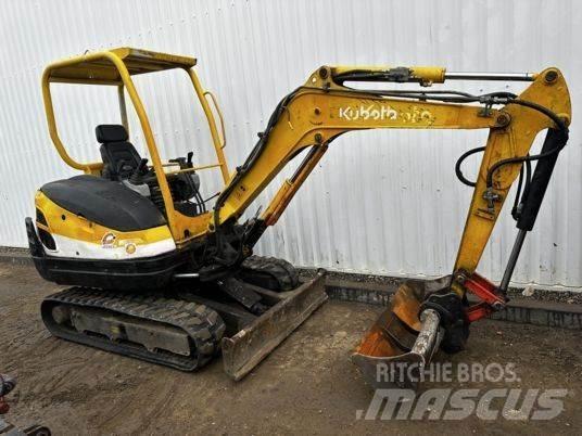 Kubota KX61-3 Canopy Mini ekskavatoriai < 7 t