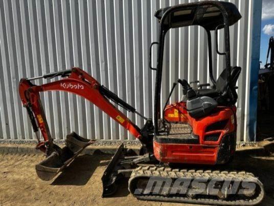 Kubota U17-3 ALPHA Mini ekskavatoriai < 7 t