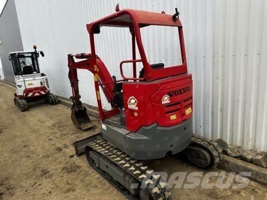 Volvo ECR25D Canopy Mini ekskavatoriai < 7 t