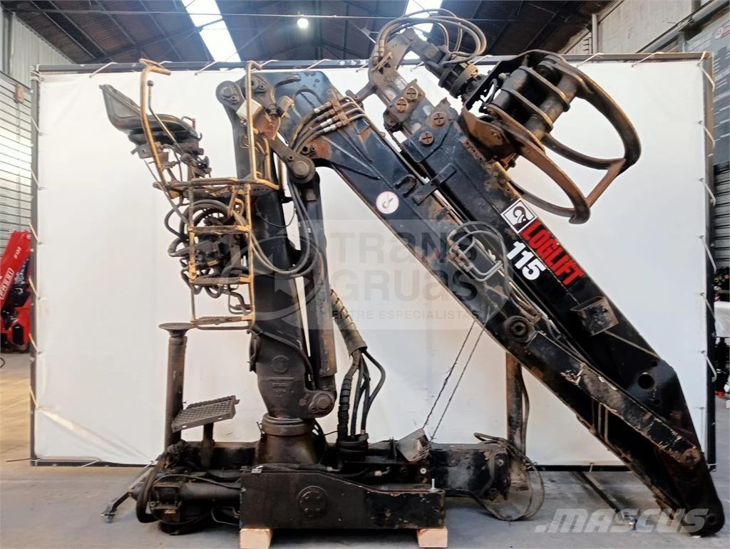 Loglift F115 ZT 93A Kranai ir krautuvai