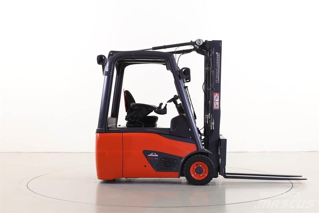 Linde E16-386 Elektriniai šakiniai krautuvai