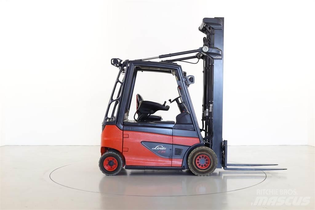 Linde E25-01 387 Elektriniai šakiniai krautuvai