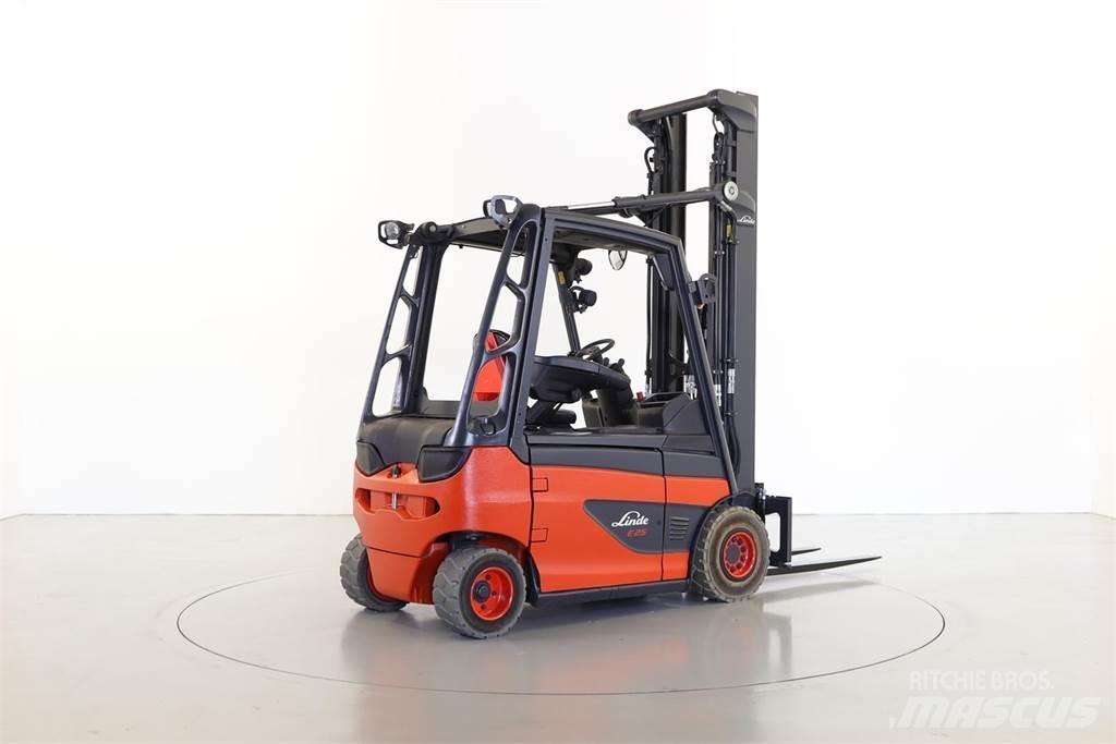 Linde E25-01 387 Elektriniai šakiniai krautuvai