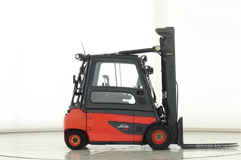 Linde E35L-01 Elektriniai šakiniai krautuvai