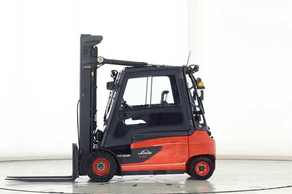 Linde E35L-01 Elektriniai šakiniai krautuvai